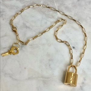 Louis Vuitton Lock Necklace